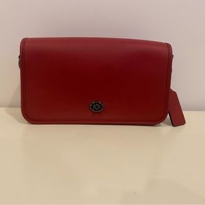Red Coach Crossbody